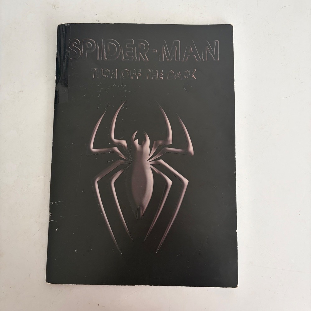 Spider-Man Turn Off the Dark Broadway Souvenir Program 2011 Marvel Bono The Edge